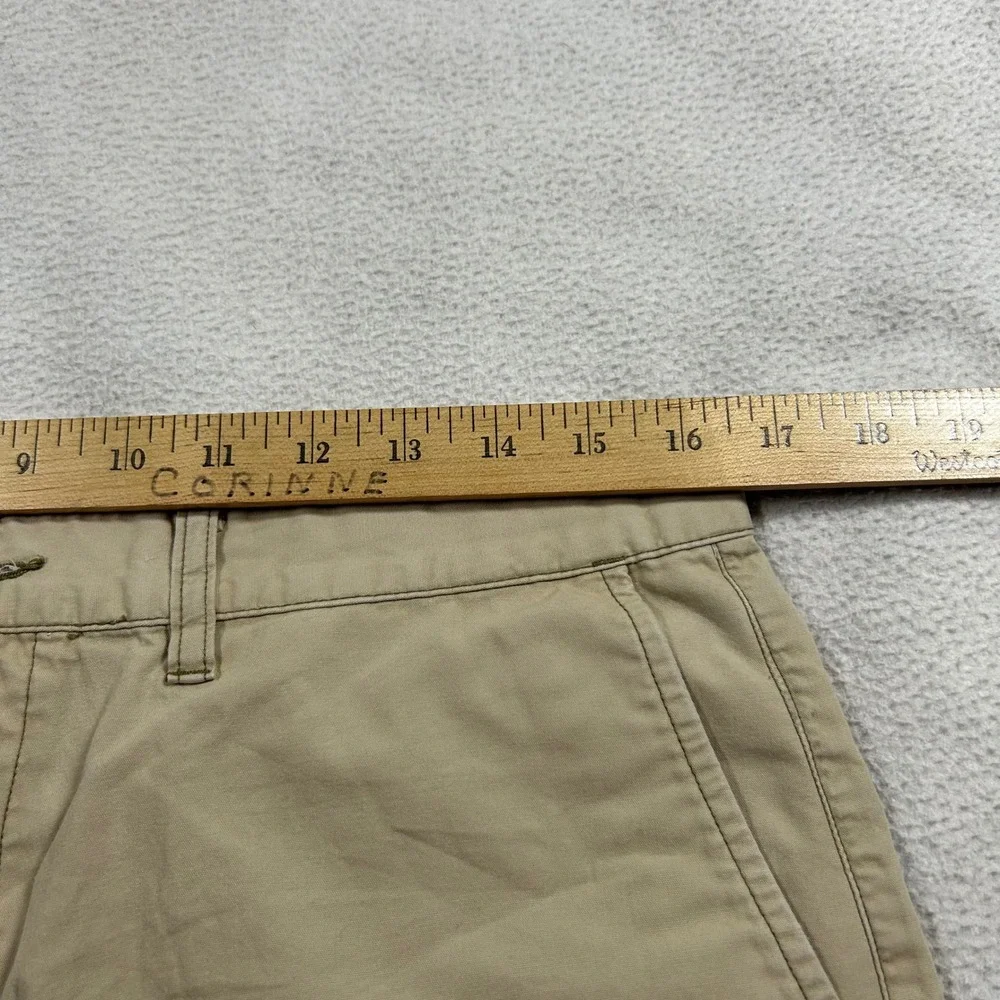 Patagonia Chino Shorts Mens 34 Khaki Organic Cotton Twill Outdoor Casual 8in